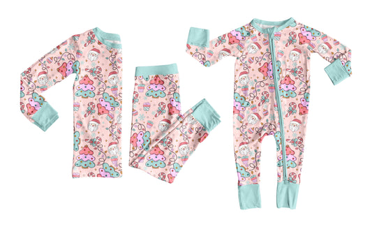 25.7.21 custom each style moq 5eta 4-6week Sibling Sister Christmas baby girl long sleeve pants sets and rompers match family design