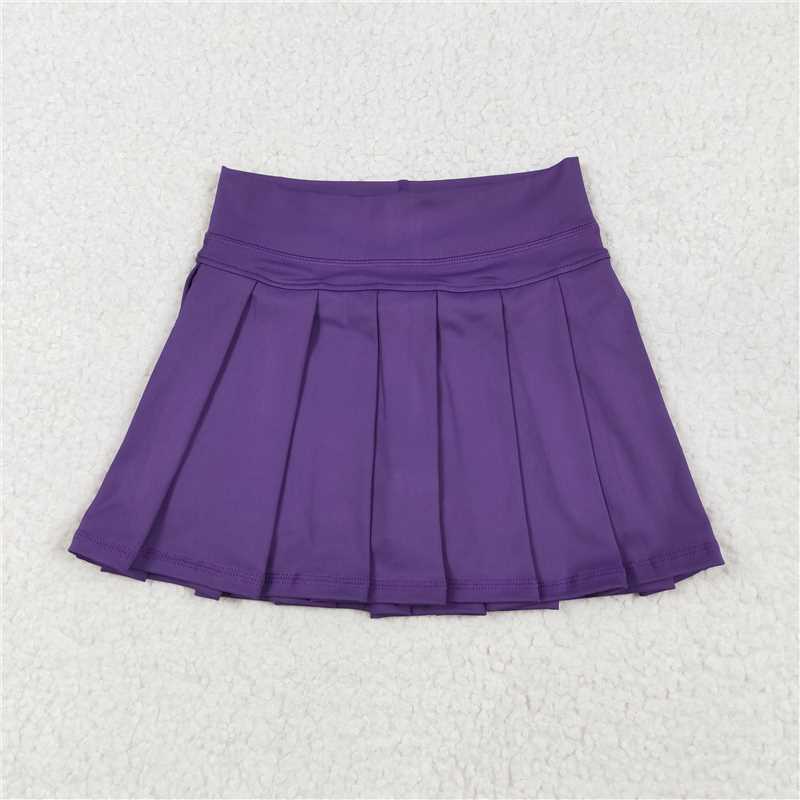 RTS Sibling baby girls clothes yoga solid color summer shorts skirts