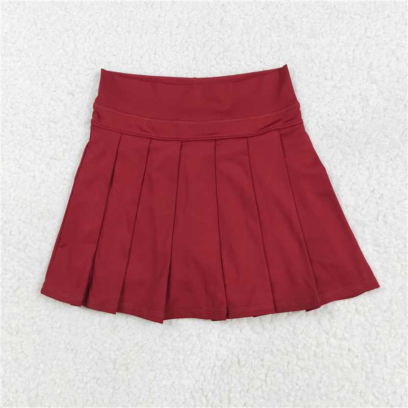RTS Sibling baby girls clothes yoga solid color summer shorts skirts