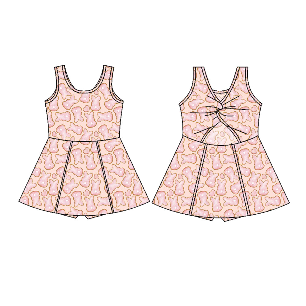 25.10.29 custom each style moq 5 eta 6-8week Sibling Sister baby girl sleeveless dress 4 match design
