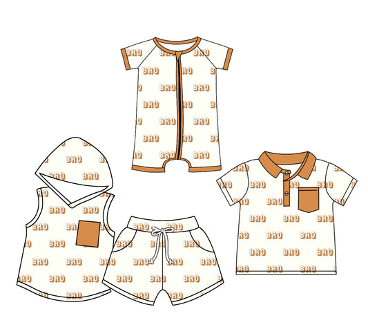 11.20 custom each style moq 5eta 4-6week Sibling Sister BRO baby boy short sleeve shorts sets and boy romper and top match design
