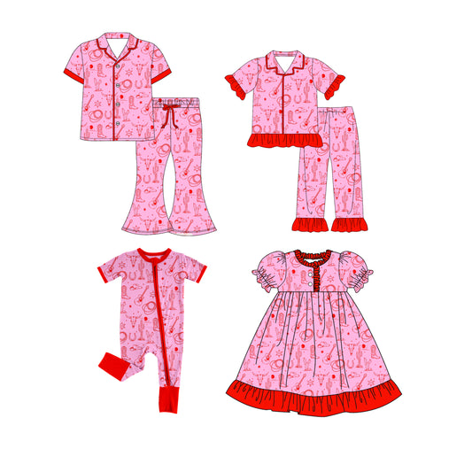 25.9.18 custom each style moq 8 eta 6-8week Sibling Sister boot baby short sleeve pants seta and dress and romper and adult set match design