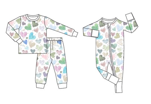 25.11.3 custom each style moq 5 eta 6-8week Sibling Sisters love baby girl clothes long sleeve pants sets and romper match family design
