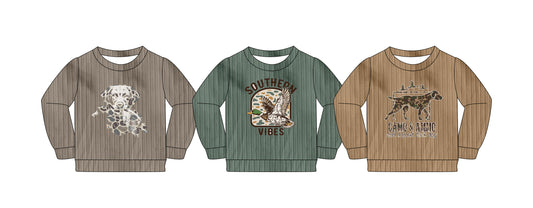 25.6.5 custom each style moq 5eta 4-6week Sibling Sisters baby boy long sleeve top 1 and top 3 match family design