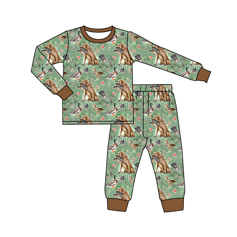 8.31 custom each style moq 5eta 4-6week Sibling Sister puppy ducks baby boy sets and rompers match family design