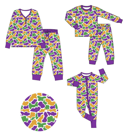 25.9.5 custom each style moq 5eta 4-6week Sibling Sister camouflage baby long sleeve pants sets and romper and adult set match design