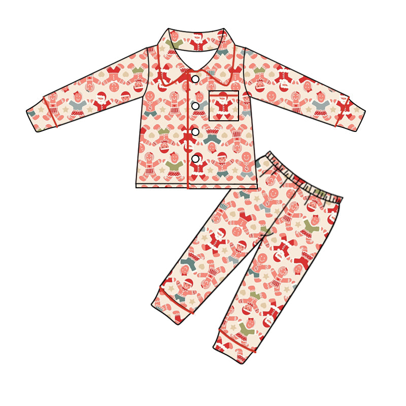 9.13 custom each style moq 5eta 4-6week baby girl clothes Christmas red long sleeve pants sets
