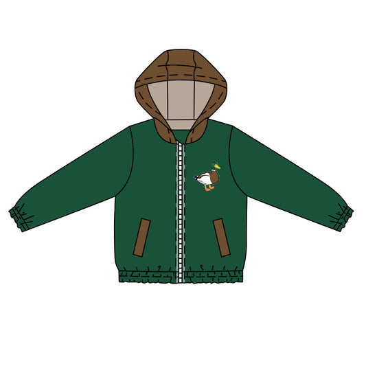 6.10 custom each style moq 5 eta 4-6week Sibling Sister baby boys green hooded long sleeve top 1 and top 2