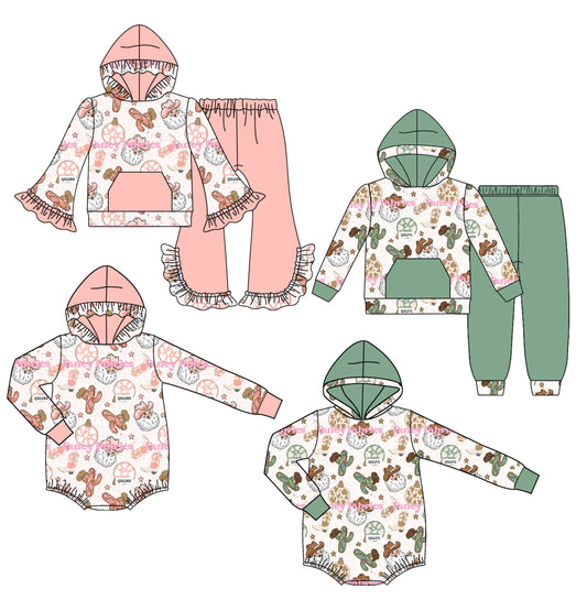 25.7.30 custom each style moq 5 eta 4-6week Sibling Sisters Christmas baby girl long sleeve pants sets 1 and sets 2 and romper 1 and romper 2 match family design