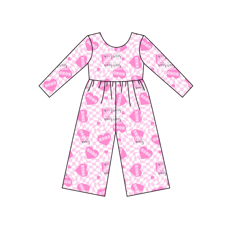 25.9.17 custom each style moq 8 eta 6-8week Sibling Sisters baby girl long sleeve jumpsuits 4 match family design