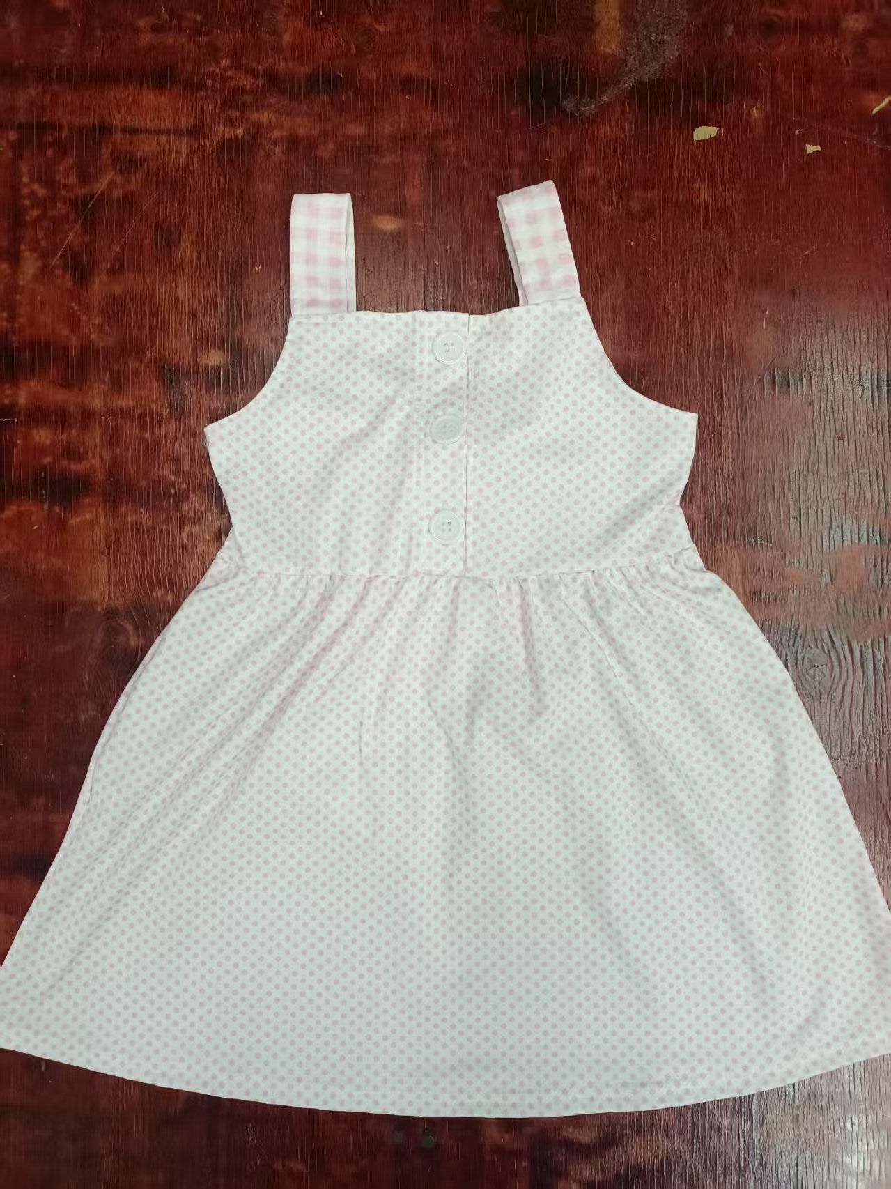 Custom moq 3 eta 6-7weeks baby girl clothes bow sleeveless dress