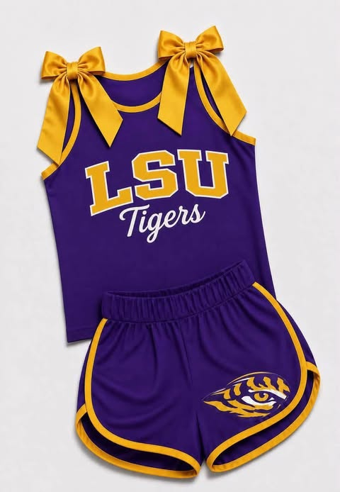 custom moq 5 mix size KEWT01 Baby Girls Yellow Bow Sleeveless Purple Top Shorts Summer Set Casual Clothes