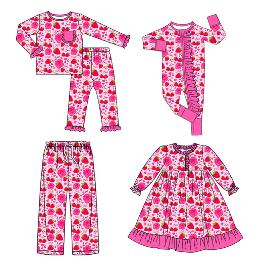 25.9.12 custom each style moq 5eta 4-8week Sibling Sister baby long sleeve pants sets and romper and dress and adult pants match design
