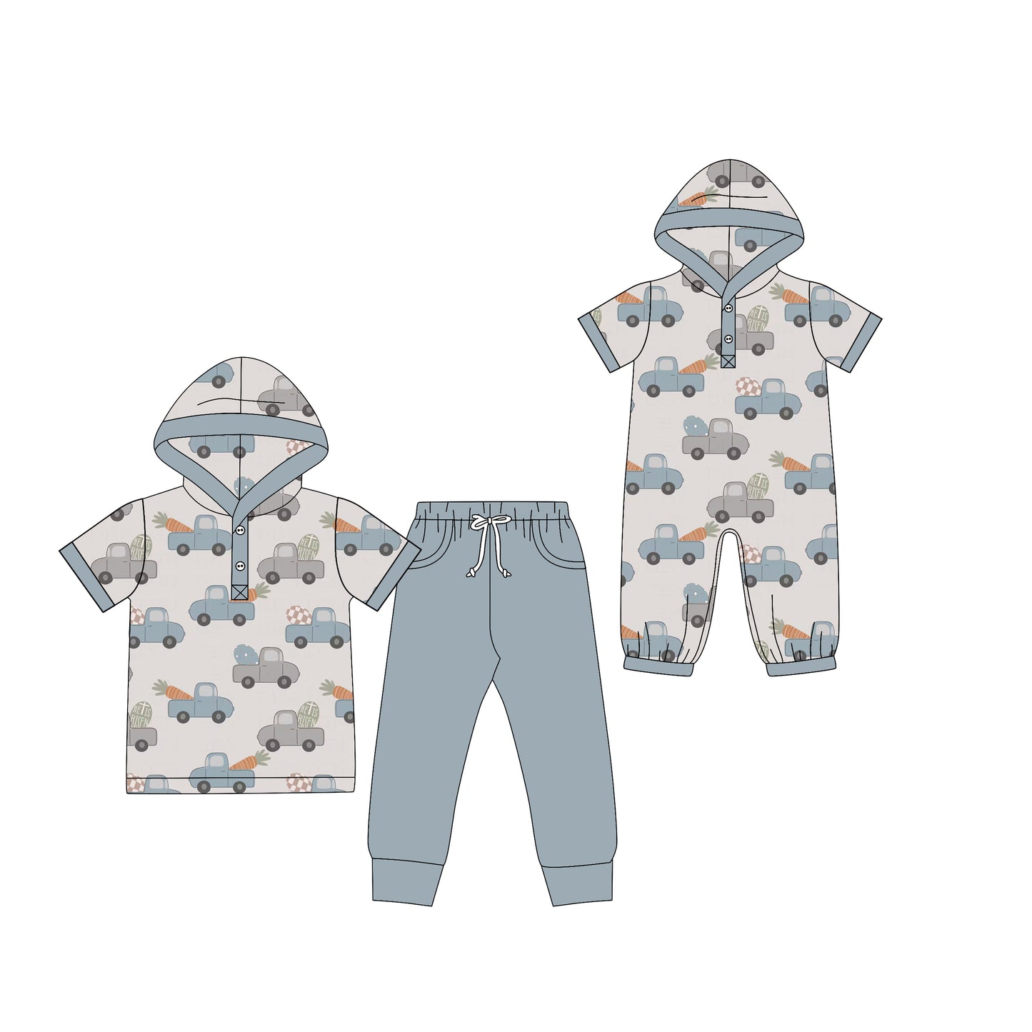 25.10.11 custom each style moq 5 eta 6-8week Sibling Sisters bunny baby boy clothes short sleeve pants sets and romper match family design