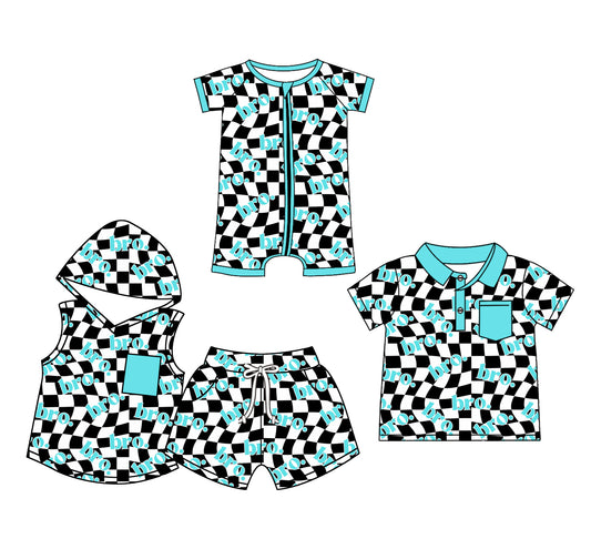 11.20 custom each style moq 5eta 4-6week Sibling Sister BRO baby boy short sleeve shorts sets and boy romper and top match design