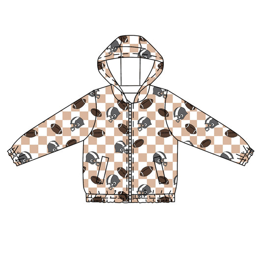 9.14 custom each style moq 5 eta 4-6week baby boys clothes rugby hooded long sleeve top