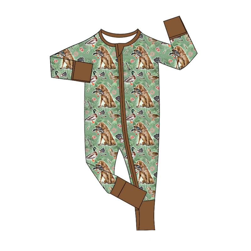 8.31 custom each style moq 5eta 4-6week Sibling Sister puppy ducks baby boy sets and rompers match family design