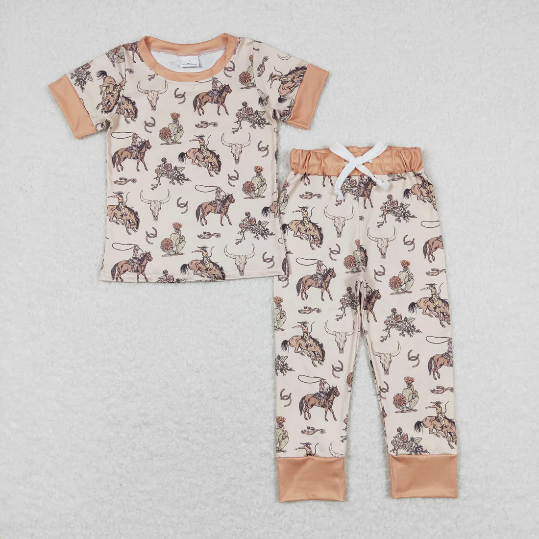 RTS NO MOQ Sibling baby boys clothes short sleeve pants Sets