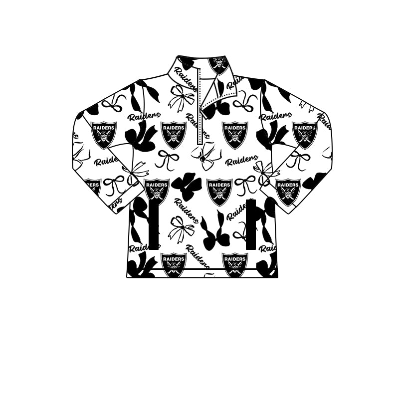 Custom moq 5 mix size milk silk summer teams baby girls clothes bow black hooded long sleeve pants sets and dress and top and hooded top and pant-25.8.12