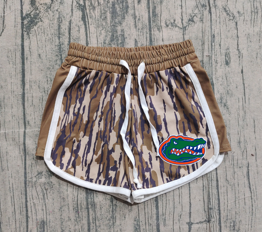 Custom moq 5 mix size milk silk baby kids clothes team camouflage summer shorts-25.11.20