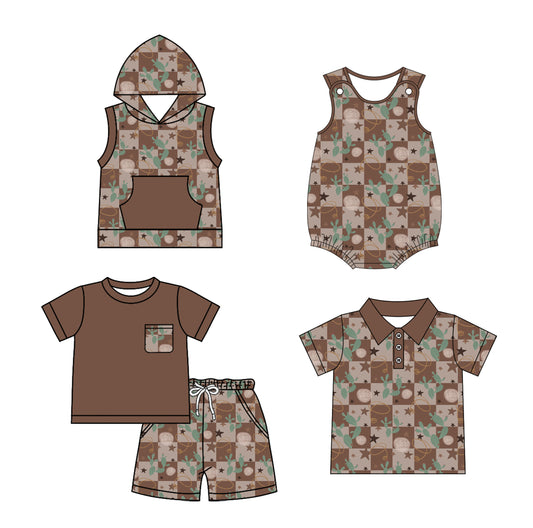 2.11 custom each style moq 5eta 4-6week Sibling Sister baby girl sets and boy rompers 1 and romper 2 and top match family design