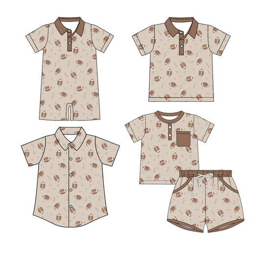 25.10.16 custom each style moq 5 eta 6-8 week Sibling Sister rugby baby boy short sleeve shorts sets and boy rompers and top 2 match family design