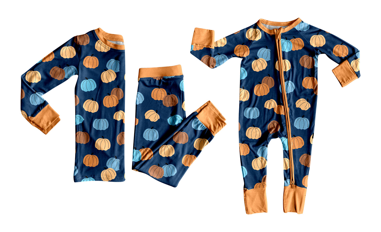 25.7.15 custom each style moq 5eta 4-6week Sibling Sister pumpkin baby boy long sleeve pants sets and rompers match family design