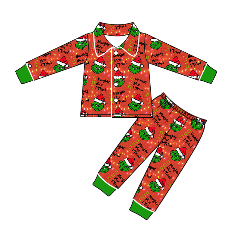5.31 custom each style moq 5eta 4-6week Sibling Sister christmas red girls outfits and dress and aldult pants match family design