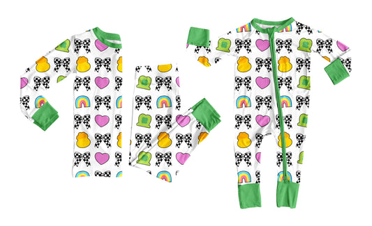 25.9.19 custom each style moq 8 eta 6-8week Sibling Sisters bow baby boy clothes long sleeve pants sets and romper match family design