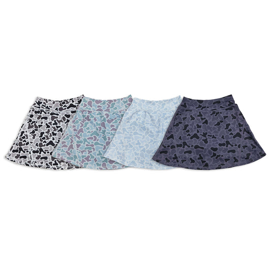 RTS Sibling baby girls clothes yoga camouflage summer shorts skirts