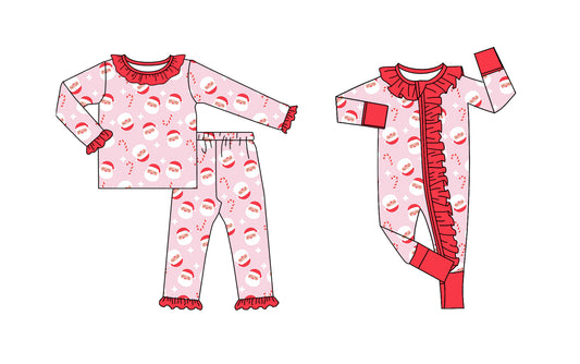 25.9.1 custom each style moq 5eta 4-6week Sibling Sisters Christmas baby girl clothes long sleeve pants sets and romper match family design