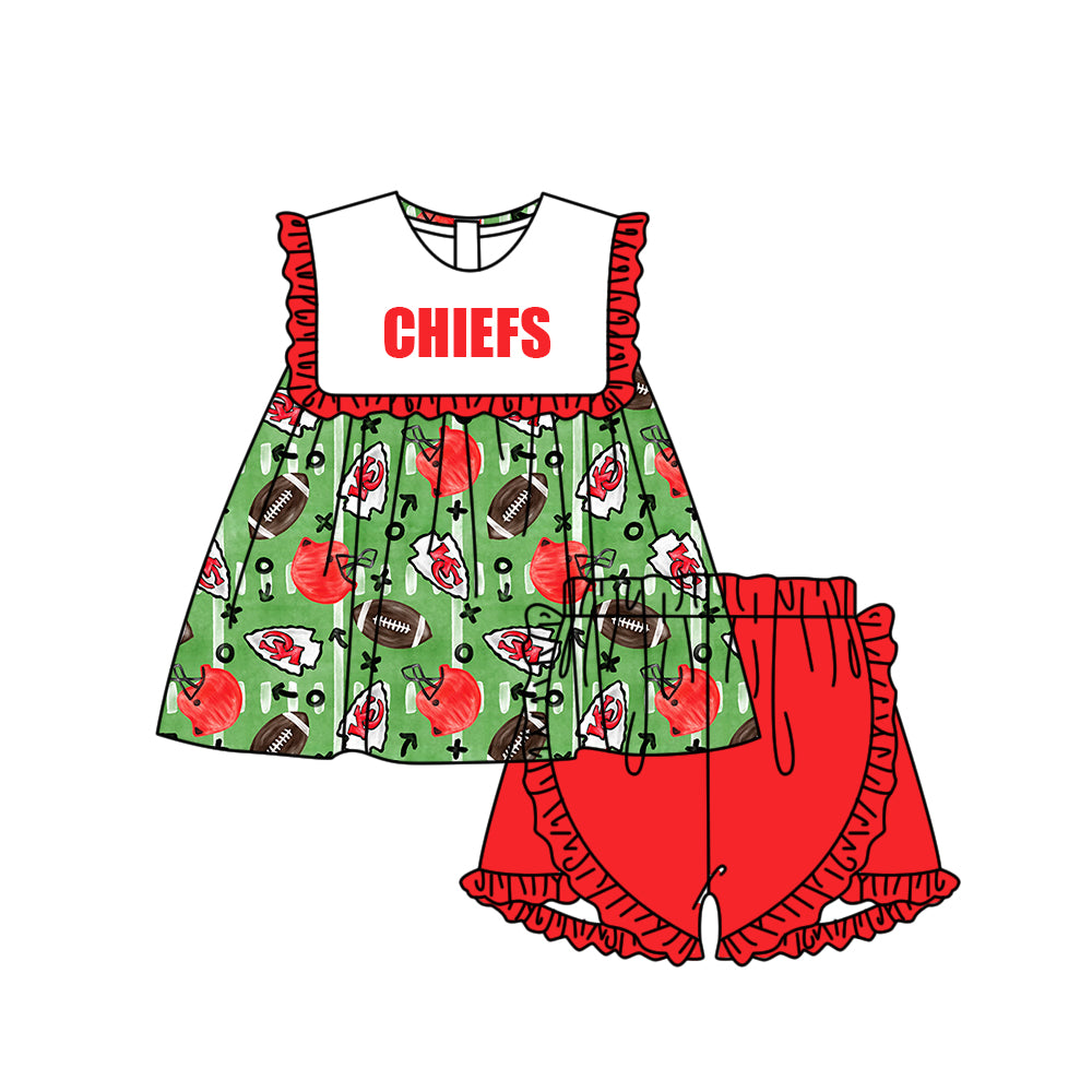 Custom moq 5 mix size milk silk summer teams Baby Girl Green Sleeveless Top And Shorts Set Sleeveless Skirt Set Yoga Dress Romper