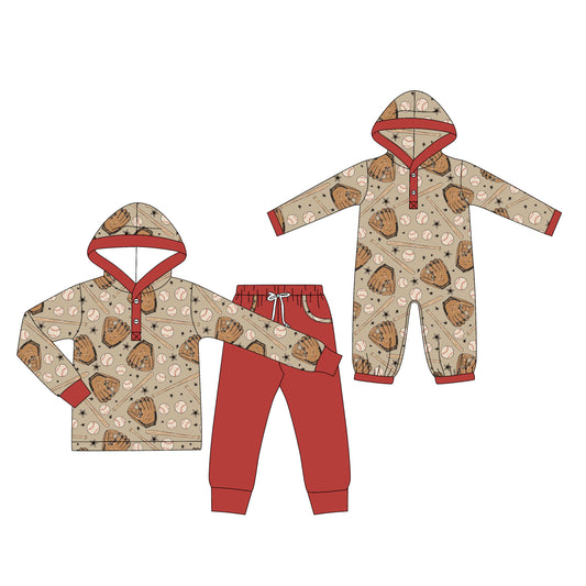 25.8.23 custom each style moq 5eta 4-6week Sibling Sisters baseball baby boy long sleeve pants sets and romper match family design