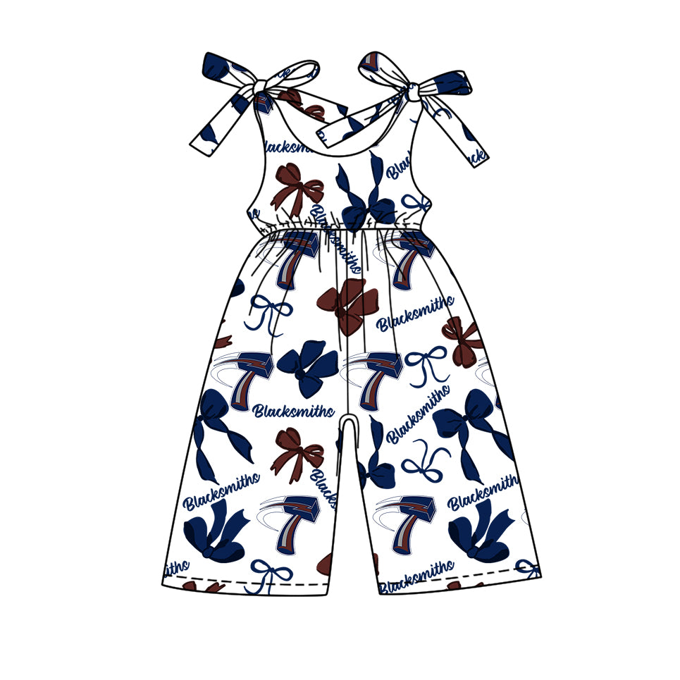 Custom moq 5 mix size milk silk summer teams baby girls clothes bow blue hooded long sleeve pants sets and skirts sets and dress and jumpsuit and top-25.7.30