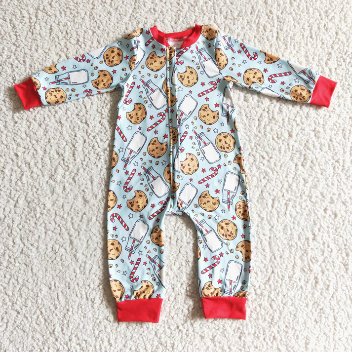 RTS NO MOQ Sibling Baby girls clothes Christmas long-sleeved trousers suit & rompers
