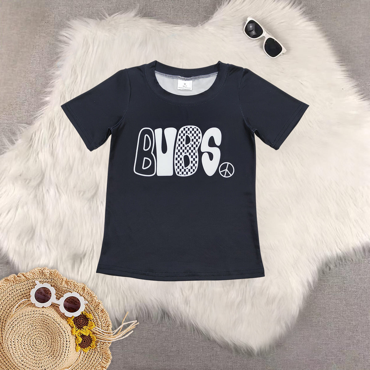 RTS NO MOQ baby boys clothes camouflage MAMA BOY short-sleeved tops