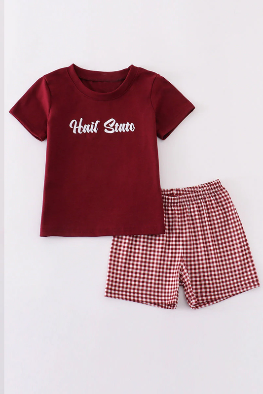 custom moq 3 eta 6-8weeks baby boy clothes team Summer short sleeve shorts sets and Shorts