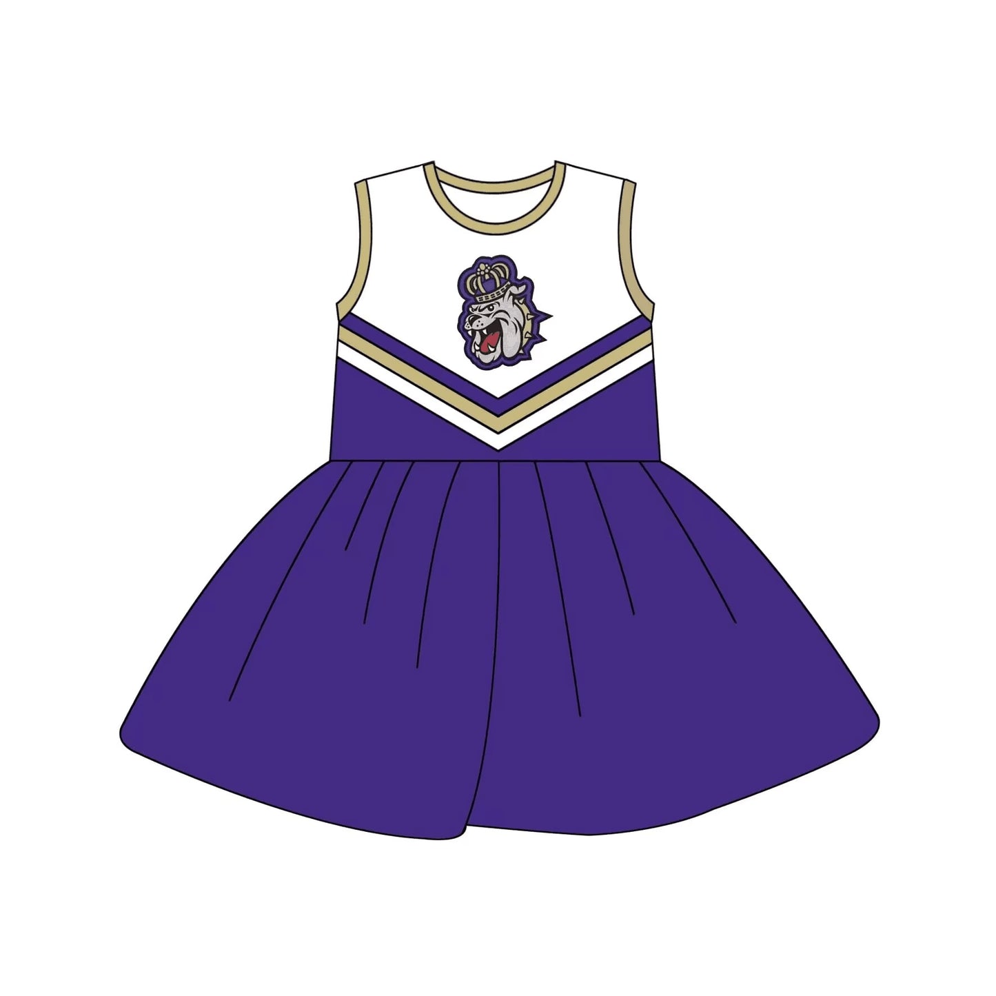 custom moq 5 eta 5-6weeks team clothes baby girl clothes purple sleeveless summer dresses