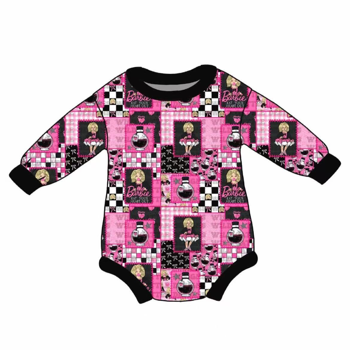 Custom moq 5 each style eta 6-7weeks milk silk baby boys halloween bubble