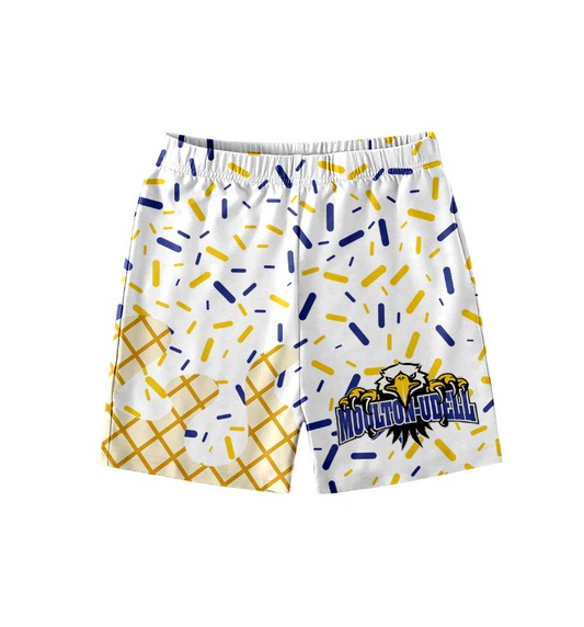 custom moq 3 eta 6-8weeks baby boys clothes team colors summer shorts