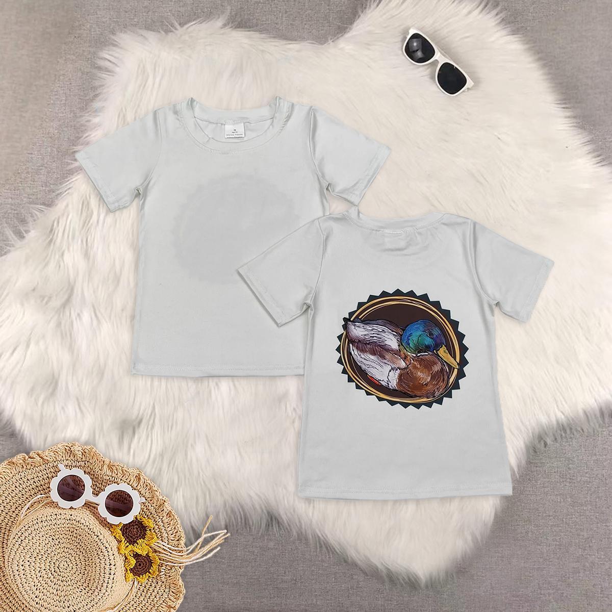 RTS NO MOQ Baby Boys Clothes Short Sleeve tops