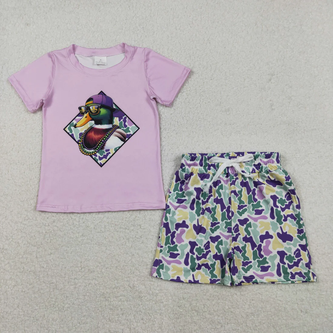RTS Sibling baby girl boys clothes Short Sleeve Shorts sets