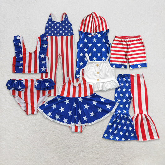 RTS NO MOQ baby Girls Clothes farm pig short sleeve shorts Sets and romper and dress
