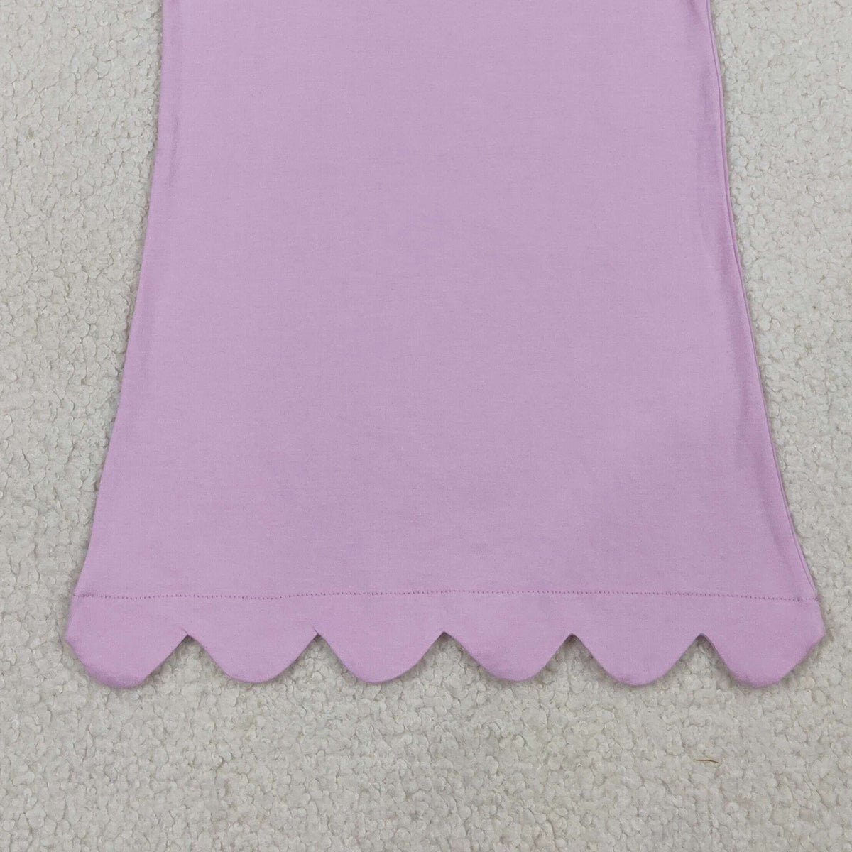 RTS NO MOQ GSD3706 Baby Girls Pink Scallop Edge Knee-Length Dress with Bows Sleeveless Outfit