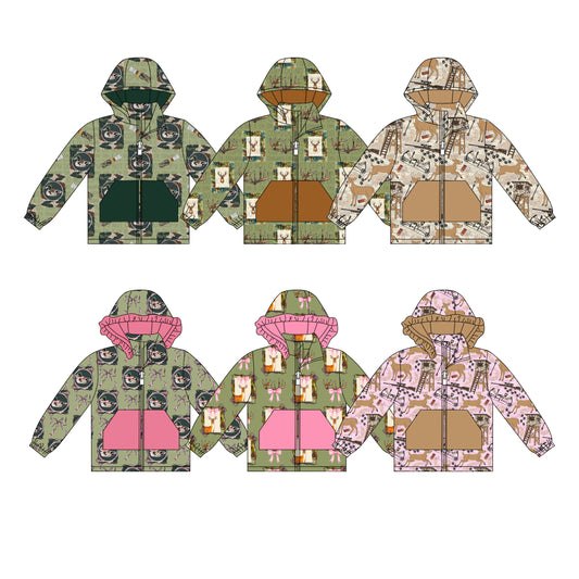 25.10.4 custom each style moq 8 eta 6-8week Sibling Sisters baby girl hooded long sleeve top 6 match family design