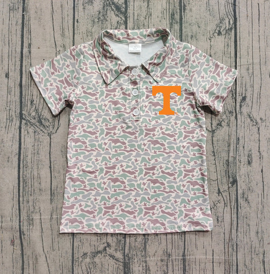 Custom moq 5 mix size milk silk baby boys clothes team camouflage summer short sleeve top-25.11.20
