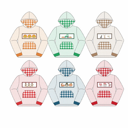 25.6.30 custom each style moq 5eta 4-6week Sibling Sister baby girl long sleeve top 1 and top 6 match family design