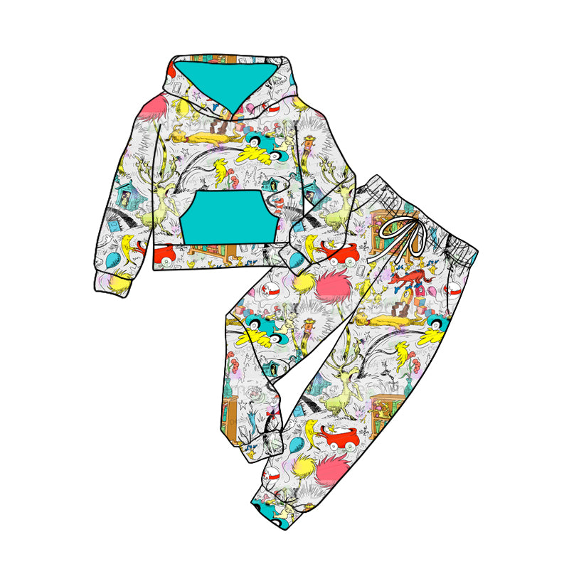 9.3 custom each style moq 5eta 4-6week baby boy clothes hooded long sleeve pants sets