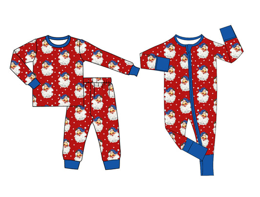 25.6.11 custom each style moq 5eta 4-6week Sibling Sisters Christmas baby boy long sleeve pants sets and rompers match family design