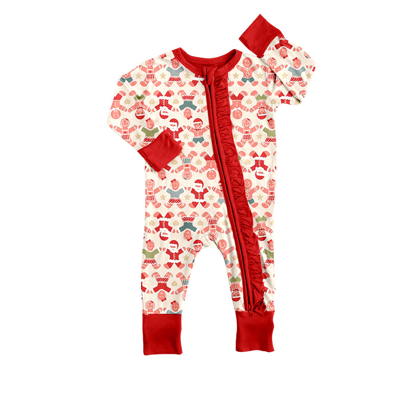 6.7 custom each style moq 5eta 4-6week Sibling Sister Christmas baby girls pajamas sets and dress and baby romper match family design